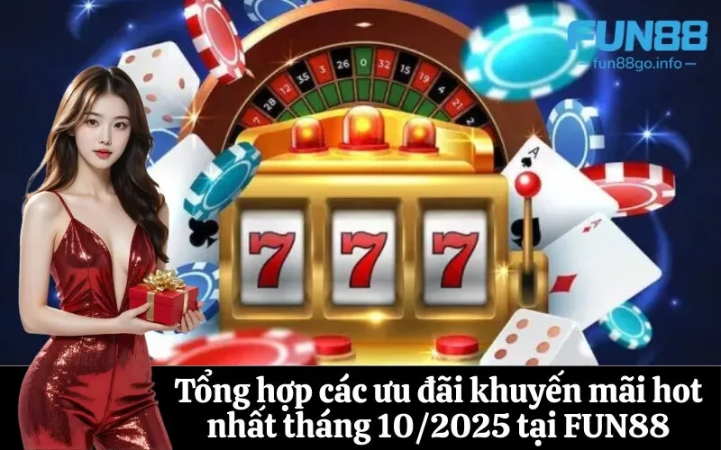 Tổng hợp các ưu đãi khuyến mãi hot nhất tháng 102025 tại FUN88